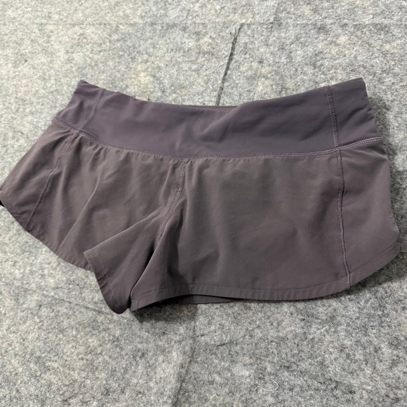 lululemon athletica Pants - Lululemon Speed Up Low Rise Running Shorts Purple Plum Womens Size 8